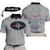 TOO OLD TO RIDE TOO SLOW TO DIE - CUSTOM NAME - POLARIS - GREY - POLO SHIRT