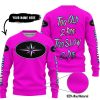 TOO OLD TO RIDE TOO SLOW TO DIE - CUSTOM NAME - POLARIS - PINK - SWEATER UGLY