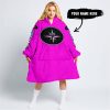 TOO OLD TO RIDE TOO SLOW TO DIE - CUSTOM NAME - POLARIS - PINK - OODIE BLANKET HOODIE