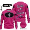 TOO OLD TO RIDE TOO SLOW TO DIE - CUSTOM NAME - POLARIS - PINK 1 - SWEATER UGLY