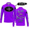 TOO OLD TO RIDE TOO SLOW TO DIE - CUSTOM NAME - POLARIS - PURPLE - LONG SLEEVE POLO SHIRT