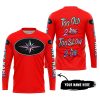 TOO OLD TO RIDE TOO SLOW TO DIE - CUSTOM NAME - POLARIS - RED - JERSEY