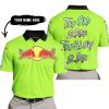 TOO OLD TO RIDE TOO SLOW TO DIE - CUSTOM NAME - REDBULL - GREEN 1 - POLO SHIRT