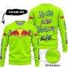 TOO OLD TO RIDE TOO SLOW TO DIE - CUSTOM NAME - REDBULL - NEON - SWEATER UGLY