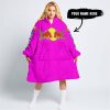 TOO OLD TO RIDE TOO SLOW TO DIE - CUSTOM NAME - REDBULL - PINK - OODIE BLANKET HOODIE