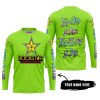 TOO OLD TO RIDE TOO SLOW TO DIE - CUSTOM NAME - ROCKSTAR - GREEN 1 - JERSEY