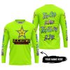 TOO OLD TO RIDE TOO SLOW TO DIE - CUSTOM NAME - ROCKSTAR - NEON - JERSEY