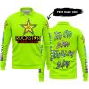 TOO OLD TO RIDE TOO SLOW TO DIE - CUSTOM NAME - ROCKSTAR - NEON - LONG SLEEVE POLO SHIRT