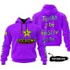 TOO OLD TO RIDE TOO SLOW TO DIE - CUSTOM NAME - ROCKSTAR - PURPLE