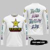 TOO OLD TO RIDE TOO SLOW TO DIE - CUSTOM NAME - ROCKSTAR - WHITE - JERSEY