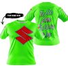 TOO OLD TO RIDE TOO SLOW TO DIE - CUSTOM NAME - SUZUKI - GREEN - T-SHIRT