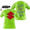 TOO OLD TO RIDE TOO SLOW TO DIE - CUSTOM NAME - SUZUKI - GREEN 1 - T-SHIRT