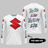 TOO OLD TO RIDE TOO SLOW TO DIE - CUSTOM NAME - SUZUKI - WHITE - JERSEY