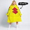 TOO OLD TO RIDE TOO SLOW TO DIE - CUSTOM NAME - SUZUKI - YELLOW - OODIE BLANKET HOODIE