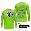 TOO OLD TO RIDE TOO SLOW TO DIE - CUSTOM NAME - THOR RACING - GREEN 1 - JERSEY