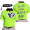 TOO OLD TO RIDE TOO SLOW TO DIE - CUSTOM NAME - THOR RACING - GREEN 1 - POLO SHIRT