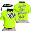 TOO OLD TO RIDE TOO SLOW TO DIE - CUSTOM NAME - THOR RACING - NEON - POLO SHIRT