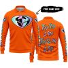 TOO OLD TO RIDE TOO SLOW TO DIE - CUSTOM NAME - THOR RACING - ORANGE - LONG SLEEVE POLO SHIRT