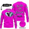 TOO OLD TO RIDE TOO SLOW TO DIE - CUSTOM NAME - THOR RACING - PINK - SWEATER UGLY