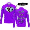 TOO OLD TO RIDE TOO SLOW TO DIE - CUSTOM NAME - THOR RACING - PURPLE - LONG SLEEVE POLO SHIRT