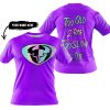 TOO OLD TO RIDE TOO SLOW TO DIE - CUSTOM NAME - THOR RACING - PURPLE - T-SHIRT