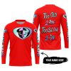 TOO OLD TO RIDE TOO SLOW TO DIE - CUSTOM NAME - THOR RACING - RED - JERSEY