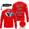 TOO OLD TO RIDE TOO SLOW TO DIE - CUSTOM NAME - THOR RACING - RED - SWEATER UGLY