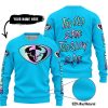 TOO OLD TO RIDE TOO SLOW TO DIE - CUSTOM NAME - THOR RACING - SKY BLUE - SWEATER UGLY