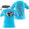 TOO OLD TO RIDE TOO SLOW TO DIE - CUSTOM NAME - THOR RACING - SKY BLUE - T-SHIRT