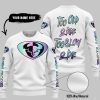TOO OLD TO RIDE TOO SLOW TO DIE - CUSTOM NAME - THOR RACING - WHITE - SWEATER UGLY