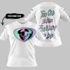 TOO OLD TO RIDE TOO SLOW TO DIE - CUSTOM NAME - THOR RACING - WHITE - T-SHIRT