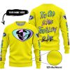 TOO OLD TO RIDE TOO SLOW TO DIE - CUSTOM NAME - THOR RACING - YELLOW - SWEATER UGLY