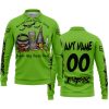 THIS WITCH NEEDS MONSTER ENERGY BEFORE ANY HOCUS POCUS HALLOWEEN - FOX RACING - LONG SLEEVE POLO SHIRT