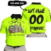 THIS WITCH NEEDS MONSTER ENERGY BEFORE ANY HOCUS POCUS HALLOWEEN - FOX RACING - NEON - POLO SHIRT