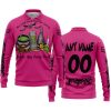 THIS WITCH NEEDS MONSTER ENERGY BEFORE ANY HOCUS POCUS HALLOWEEN - FOX RACING - PINK 1 - LONG SLEEVE POLO SHIRT