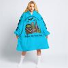 THIS WITCH NEEDS MONSTER ENERGY BEFORE ANY HOCUS POCUS HALLOWEEN - FOX RACING - SKY BLUE - OODIE BLANKET HOODIE
