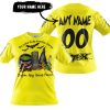 THIS WITCH NEEDS MONSTER ENERGY BEFORE ANY HOCUS POCUS HALLOWEEN - FOX RACING - YELLOW - T-SHIRT