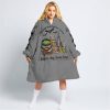 THIS WITCH NEEDS ROCKSTAR ENERGY BEFORE ANY HOCUS POCUS HALLOWEEN - FOX RACING - GREY - OODIE BLANKET HOODIE