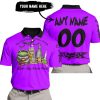 THIS WITCH NEEDS ROCKSTAR ENERGY BEFORE ANY HOCUS POCUS HALLOWEEN - FOX RACING - PURPLE - POLO SHIRT