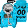 THIS WITCH NEEDS ROCKSTAR ENERGY BEFORE ANY HOCUS POCUS HALLOWEEN - FOX RACING - SKY BLUE - FLEECE ZIP HOODIE