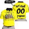 THIS WITCH NEEDS ROCKSTAR ENERGY BEFORE ANY HOCUS POCUS HALLOWEEN - FOX RACING - YELLOW - POLO SHIRT