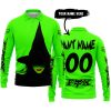 HALLOWEEN WITCH PRINT – FOX RACING – GREEN - LONG SLEEVE POLO SHIRT