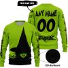 HALLOWEEN WITCH PRINT – FOX RACING – GREEN 1 - SWEATER UGLY