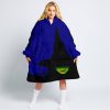 HALLOWEEN WITCH PRINT – FOX RACING – NAVY - OODIE BLANKET HOODIE