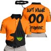 HALLOWEEN WITCH PRINT – FOX RACING – ORANGE - POLO SHIRT