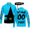 HALLOWEEN WITCH PRINT – FOX RACING – SKY BLUE - LONG SLEEVE POLO SHIRT