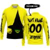 HALLOWEEN WITCH PRINT – FOX RACING – YELLOW - LONG SLEEVE POLO SHIRT