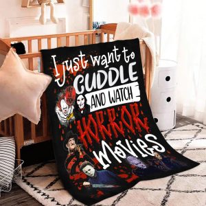 Horror Fleece Blanket OS73