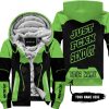 PREMIUM MX – JUST FNKN SEND IT – ARCTIC CAT – GREEN - FLEECE ZIP HOODIE