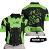 PREMIUM MX – JUST FNKN SEND IT – ARCTIC CAT – GREEN - POLO SHIRT